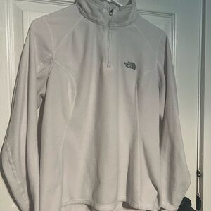 The North Face White Fleece Jacket